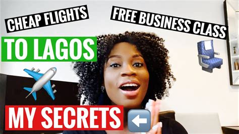 flights to lagos nigeria from usa best time